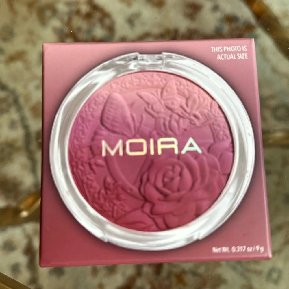08 Soft Berry MOIRA BEAUTY SIGNATURE OMBRE BLUSH